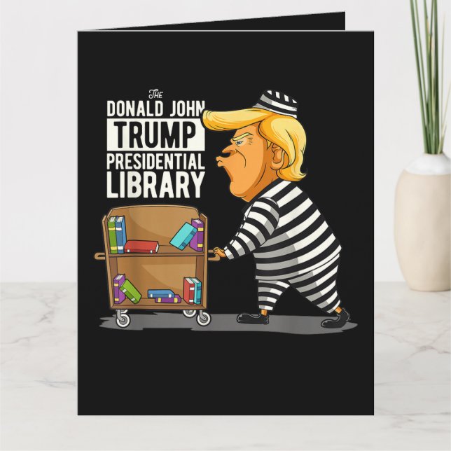 Prison Trump Presidential Library Kort (Framsida)