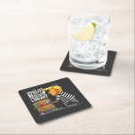 Prison Trump Presidential Library Underlägg Papper Kvadrat<br><div class="desc">Prison Trump Presidential Library</div>