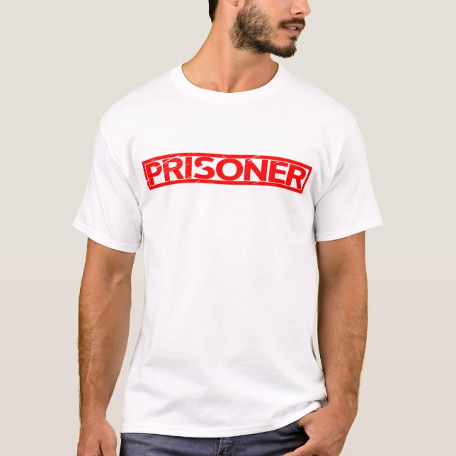 Prisoner Frimärke T Shirt (Framsida)