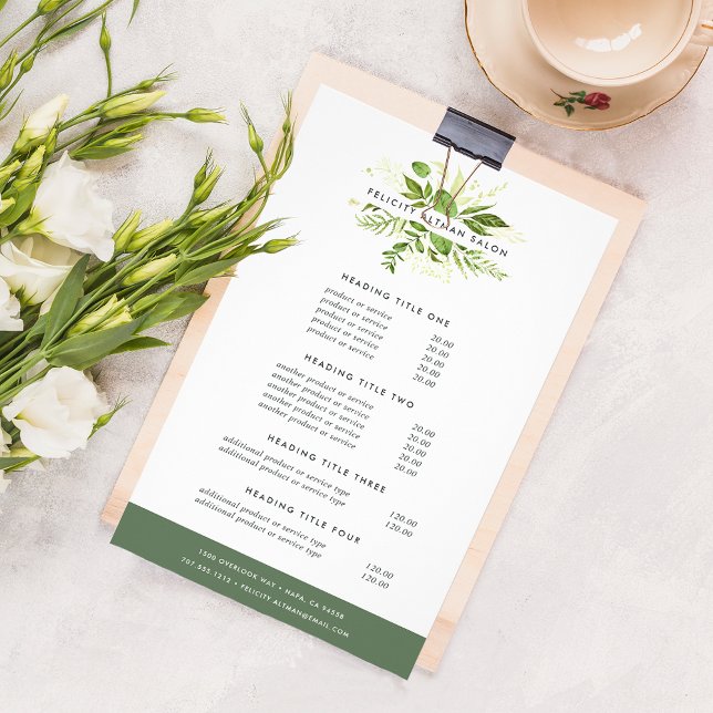 Prissättning och service för vild flygblad (Skapare uppladdad)