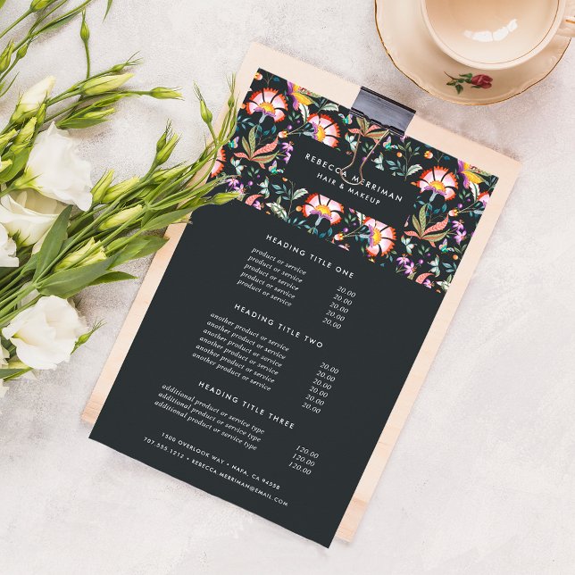 Prissättning och service i nattetid flygblad (Skapare uppladdad)