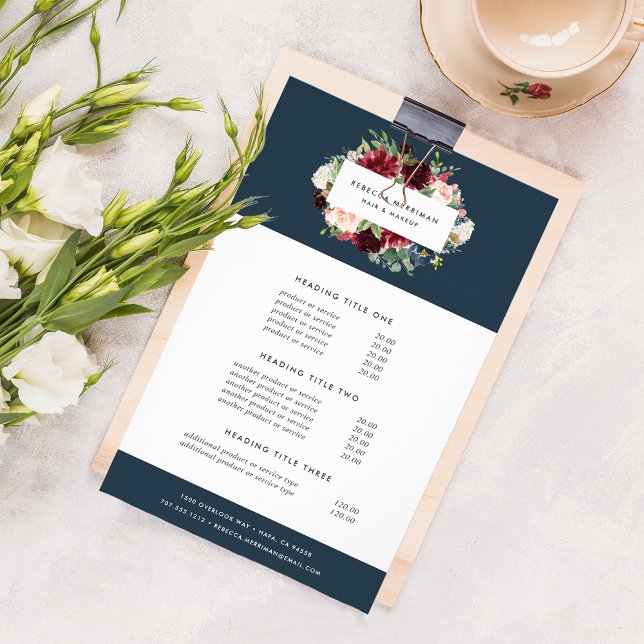 Prissättning och tjänster för strålande blodgivnin flygblad (Skapare uppladdad)