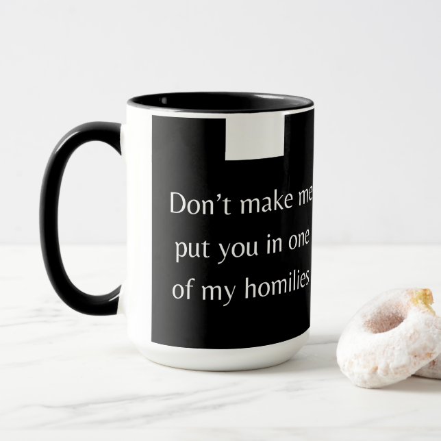 Prist eller Deacon Homily Mugg (Med munk)