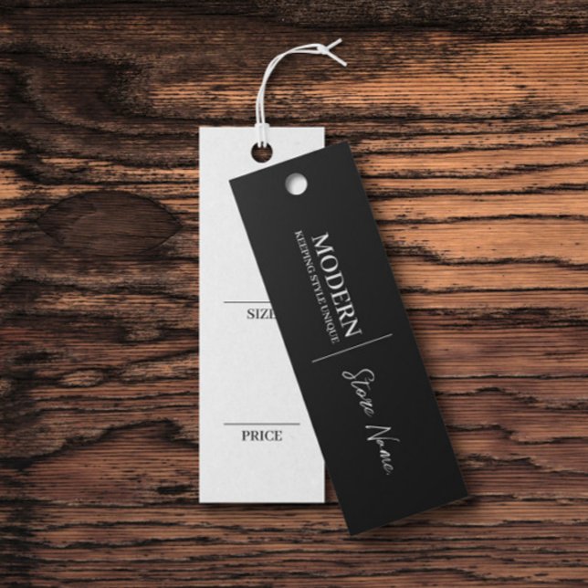 Prist kort för enkel Visning för svartbeklädnad (Skapare uppladdad)