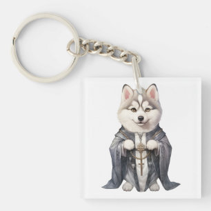 Prist Kung Siberian husky Hund