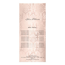 Prist listutfyllnadstillägg Makeup Damask Ro Reklamkort