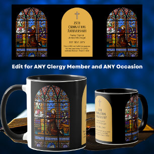 Prist pastor Deacon Clergy Mugg