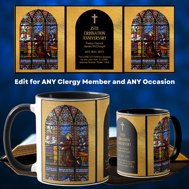 Prist pastor Deacon Clergy Mugg (Skapare uppladdad)