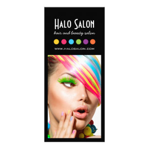 Prist rasterkort för fetstil och makeup-lista reklamkort