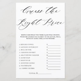 Prist spel för Höger med minimal Möhippa