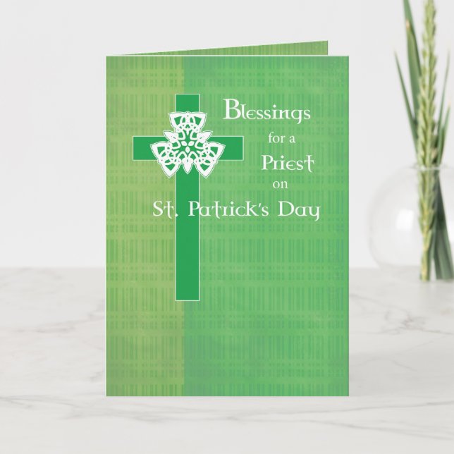 Prist St. Patrick's Day Kor Kort (Framsida)