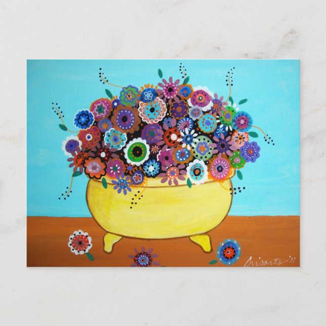 PRISTINA BLOOMER VYKORT (Framsida)