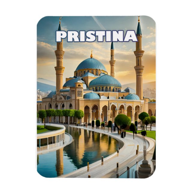Pristina, cœur vibrant du Kosovo Magnet (Vertikal)
