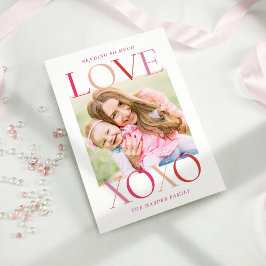 Pristine Kärlek Editable Färg Valentindagskort Julkort