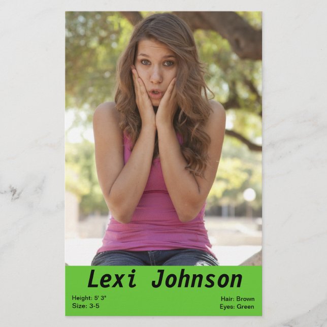 Prisvärda kompoteksmodeller och -aktörer flygblad (Framsidan)