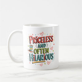 Prisvärt och ofta roligt för mamma kaffemugg