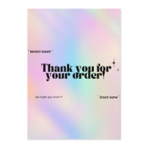 Prisvärt tack för ditt kort för små företag