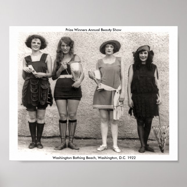 Prisvinnare, årligt skönhetstävling Washington 192 Poster (Framsidan)