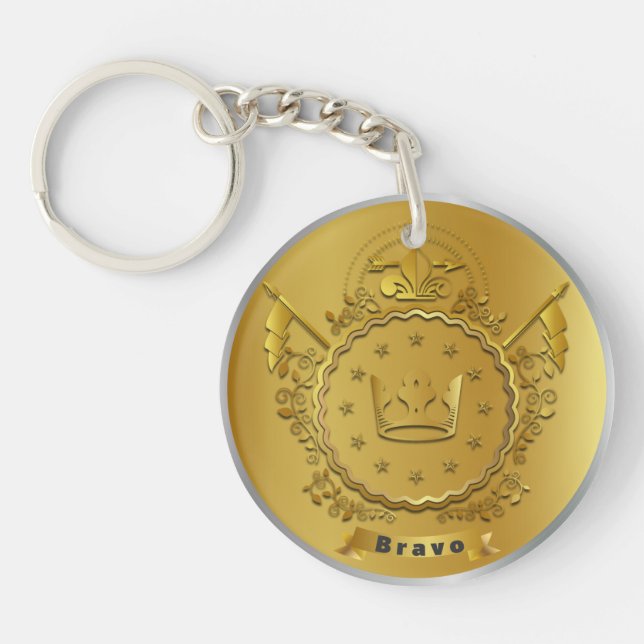 Prisvinnare Guld Silver Award Personlig NAMN (Framsidan)