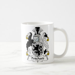 Pritchard familjvapensköld kaffemugg