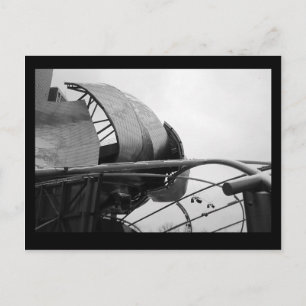 Pritzker-paviljong: Vinter (b&w) Vykort