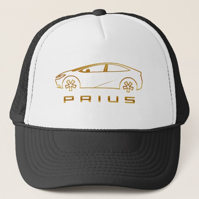 Prius 2023 Elbil Guld Keps (Framsida)