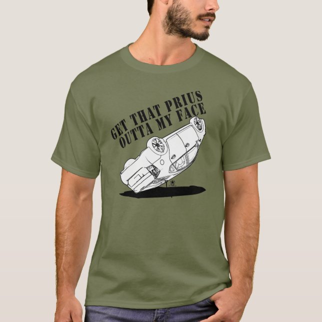 Prius älskare t-shirt (Framsida)