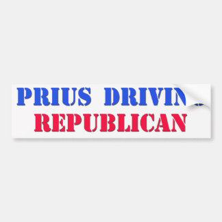 priusdrivingrepublican bildekal