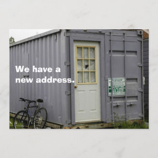 Privat byte av Adress-kort: True Trailer Home Meddelande