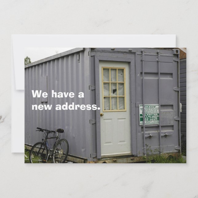 Privat byte av Adress-kort: True Trailer Home Meddelande (Framsida)