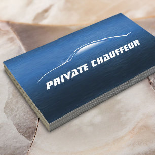 Privat chaufförchaufför för Auto bil Tidsbeställning Kort