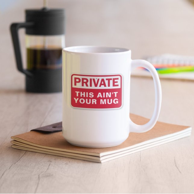 Privat Det här är inte din anpassningsbara Kaffemugg (Skapare uppladdad)