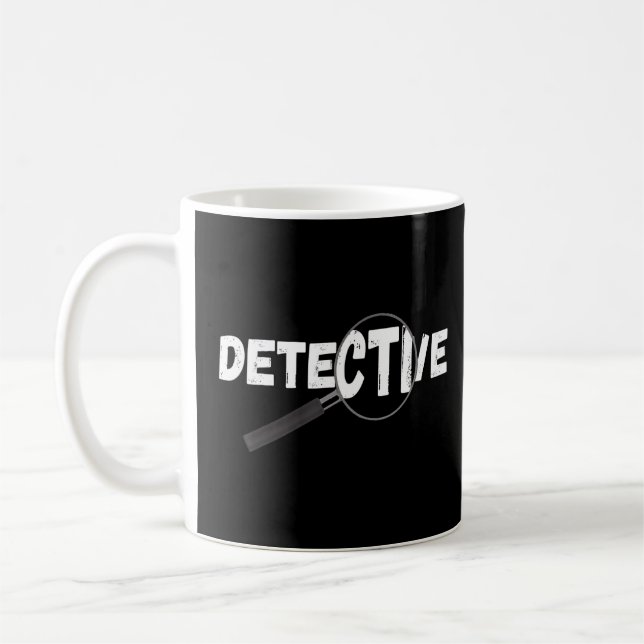 Privat detektor Spy Spy Agent Detector Kaffemugg (Vänster)
