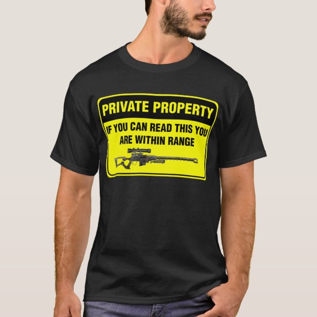 Privat egendom tee (Framsida)