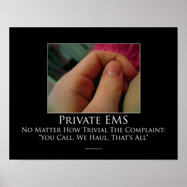 Privat EMS Motiverande Poster (Framsidan)