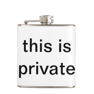 privat flaska fickplunta