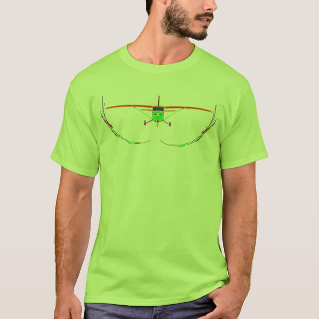 PRIVAT FLYGPLAN FÖR RC TEE SHIRT (Framsida)