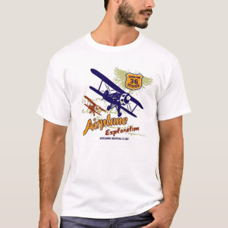 privat flygplan tee shirt