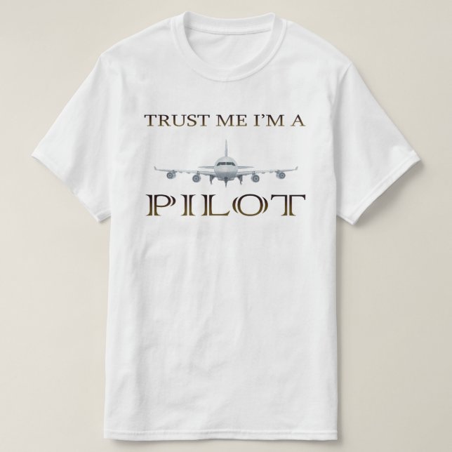 Privat flygresa med flygplansskjorta i jet t shirt (Design framsida)