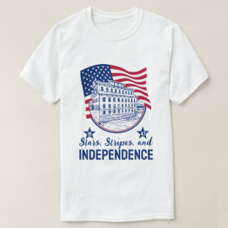 Privat Klient Självständighetsdag T-Shirt