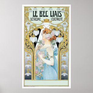 Privat-Livemont affischtryck: Le bec Liais Poster