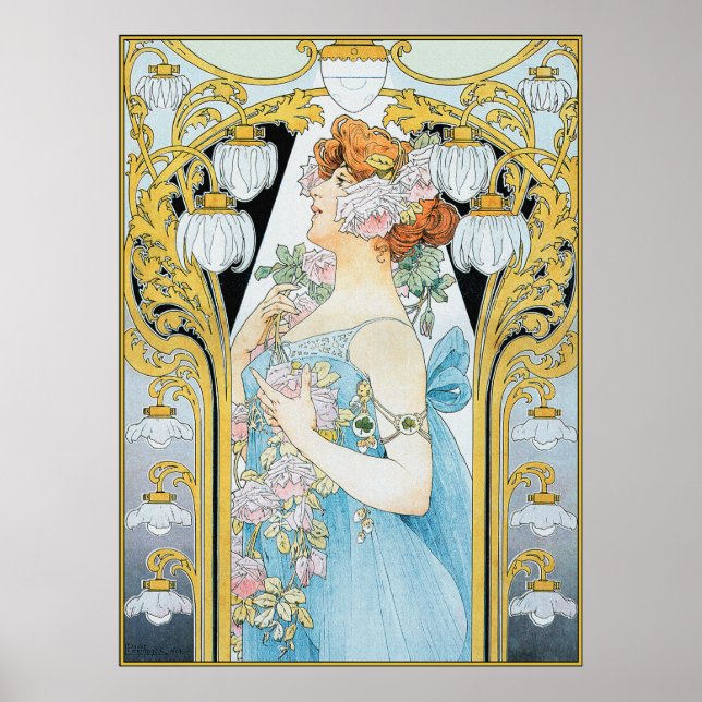 Privat-Livemont Poster Skriv ut: Le bec Liais (Framsidan)