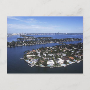 Privat ö-hem i Biscayne Bay, Star Vykort