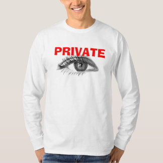 Privat öga t-shirt