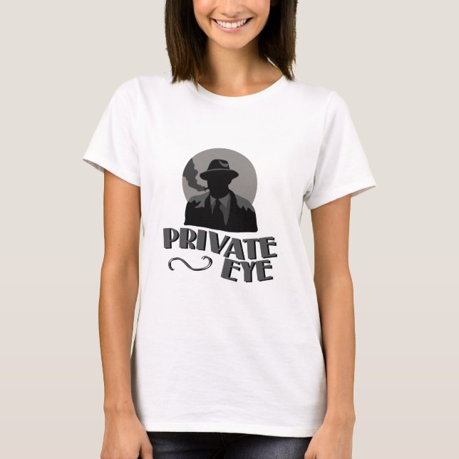 Privat öga tee shirt (Framsida)