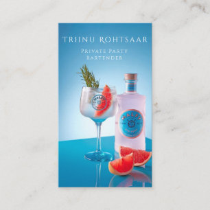 Privat Party Bartender Coctails Visitkort