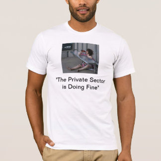 Privat sektor gör fint ", tee shirt