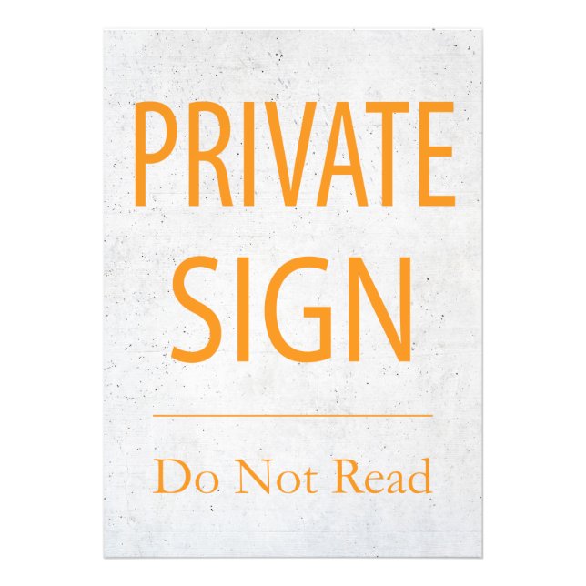 Privat signering läser inte fototryck (Framsidan)