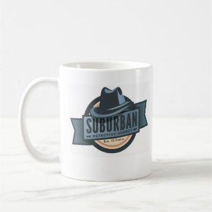 Privat utredarebyråmugg kaffemugg