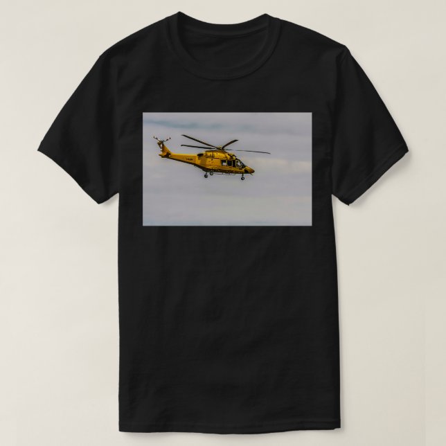 Privatägd AW189-helikopter Ph T Shirt (Design framsida)